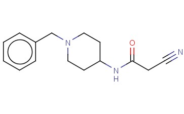 2-CYANO-N-[1-(PHENYLMETHYL)-4-PIPERIDINYL]-ACETAMIDE