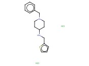 1-BENZYL-N-(THIOPHEN-2-YLMETHYL)PIPERIDIN-4-AMINE DIHYDROCHLORIDE