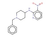 N-(1-BENZYLPIPERIDIN-4-YL)-3-NITROPYRIDIN-2-AMINE