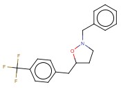 N-BENZYL-5-(4-TRIFLUOROMETHYLBENZYL)ISOXAZOLIDINE