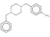 4-(4-BENZYLPIPERAZIN-1-<span class='lighter'>YLMETHYL</span>)PHENYLAMINE
