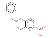 6-BENZYL-5,6,7,8-TETRAHYDRO-1,6-NAPHTHYRIDINE-2-CARBOXYLIC ACID