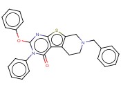 7-BENZYL-2-PHENOXY-3-PHENYL-5,6,7,8-TETRAHYDROPYRIDO[4',3':4,5]THIENO[2,3-D]PYRIMIDIN-4(3H)-ONE