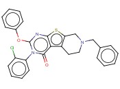 7-BENZYL-3-(2-CHLOROPHENYL)-2-PHENOXY-5,6,7,8-TETRAHYDROPYRIDO[4',3':4,5]THIENO[2,3-D]PYRIMIDIN-4(3H)-ONE