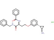 N-[(1S)-3-[3-(TRANS-2-AMINOCYCLOPROPYL)PHENOXY]-1-(BENZYLCARBAMOYL)PROPYL]BENZAMIDE HYDROCHLORIDE