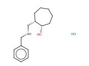 顺-2-苄基氨基-1-<span class='lighter'>环</span>庚醇<span class='lighter'>盐酸盐</span>