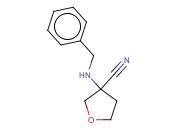3-(BENZYL<span class='lighter'>AMINO</span>)OXOLANE-3-<span class='lighter'>CARBONITRILE</span>