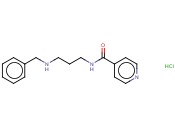 N-(3-BENZYLAMINO-PROPYL)-<span class='lighter'>ISONICOTINAMIDE</span> HYDROCHLORIDE