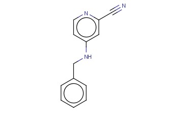 4-(BENZYLAMINO) <span class='lighter'>2-CYANOPYRIDINE</span>