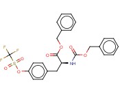 L-酪氨酸，N-[（<span class='lighter'>苯</span><span class='lighter'>甲</span><span class='lighter'>氧基</span>）羰基]-，<span class='lighter'>苯</span><span class='lighter'>甲</span>酯，<span class='lighter'>三</span><span class='lighter'>氟</span>甲磺酸酯（酯）