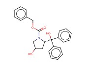 N-<span class='lighter'>CBZ-4-HYDROXY-2,2-DIPHENYL-L-PROLINOL</span>