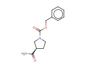 1-Pyrrolidinecarboxylic acid, 3-(aminocarbonyl)-, phenylmethyl ester, (3R)-