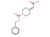 1-<span class='lighter'>CBZ</span>-PIPERIDIN-4-YLIDENE-ACETIC ACID