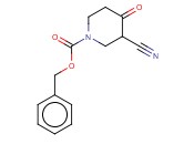 <span class='lighter'>BENZYL</span> 3-CYANO-4-<span class='lighter'>OXOPIPERIDINE-1-CARBOXYLATE</span>