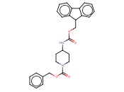 1,4-<span class='lighter'>哌啶</span>二羧酸,4-[[(9H-芴-9-基甲氧基)羰基]<span class='lighter'>氨基</span>]-, 1-(苯基甲基)酯