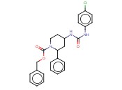 <span class='lighter'>1-CBZ-4-</span>(3-(4-CHLOROPHENYL)UREIDO)-2-PHENYLPIPERIDINE