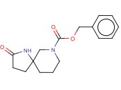 1,7-DIAZASPIRO[4.5]DECANE-7-CARBOXYLIC ACID, 2-OXO-, PHENYLMETHYL <span class='lighter'>ESTER</span>
