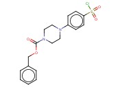 1-CBZ-4-(4-CHLOROSULFONYL-PHENYL)-PIPERAZINE