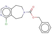 <span class='lighter'>BENZYL</span> 4-CHLORO-5,6,8,9-TETRAHYDROPYRIMIDO[4,5-D]AZEPINE-7-CARBOXYLATE
