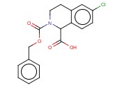 2-CBZ-6-CHLORO-3,4-<span class='lighter'>DIHYDRO-1H-ISOQUINOLINE-1-CARBOXYLIC</span> ACID