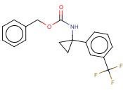 BENZYL(1-(3-(TRIFLUOROMETHYL)PHENYL)CYCLOPROPYL)CARBAMATE