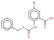 2-([(BENZYLOXY)CARBONYL]AMINO)-5-BROMOBENZOIC ACID
