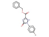 BENZYL 1-(4-BROMOPHENYL)-2,5-DIHYDRO-5-OXO-1H-1,2,4-TRIAZOLE-3-CARBOXYLATE