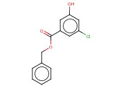 3-CHLORO-5-HYDROXY-<span class='lighter'>BENZOIC</span> ACID BENZYL <span class='lighter'>ESTER</span>