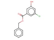 3-CHLORO-5-<span class='lighter'>HYDROXY-BENZOIC</span> ACID BENZYL <span class='lighter'>ESTER</span>