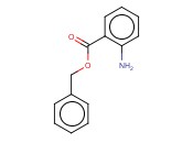 <span class='lighter'>邻</span><span class='lighter'>氨基苯甲酸</span>苄酯