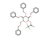 2,3,4,6-TETRAKIS-O-(PHENYLMETHYL)-BETA-D-GLUCOPYRANOSE, 1-(2,2,2-TRICHLOROETHANIMIDATE)