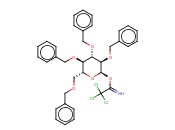 2,3,4,6-四-O-苯基-α-<span class='lighter'>D-</span>吡喃葡萄糖基三氯乙酰亚<span class='lighter'>氨酸</span>