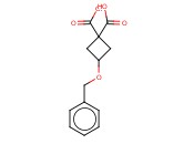 3-苄氧基环丁烷-1,1-<span class='lighter'>二羧酸</span>