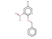 2-(BENZYLOXY)-5-BROMO-3-<span class='lighter'>NITROPYRIDINE</span>