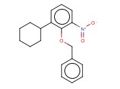 4-BENZYLOXY-5-CYCLOHEXYL-3-NITRO BENZENE