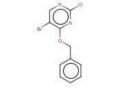 4-BENZYLOXY-5-BROMO-2-<span class='lighter'>CHLOROPYRIMIDINE</span>