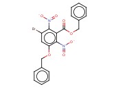 3-<span class='lighter'>溴</span>-5-苄氧基-2,6-二硝基<span class='lighter'>苯甲酸</span>苄酯