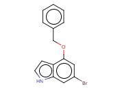 4-BENZYLOXY-6-<span class='lighter'>BROMOINDOLE</span>