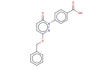 4-[3-(BENZYLOXY)-6-OXOPYRIDAZIN-1(6H)-YL]BENZOIC ACID