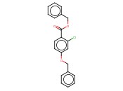 BENZYL 4-(BENZYLOXY)-<span class='lighter'>2-CHLOROBENZOATE</span>