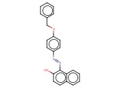 1-(4-(BENZYLOXY)PHENYLAZO)-2-<span class='lighter'>NAPHTHOL</span>