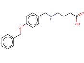 4-(4-BENZYLOXY-BENZYLAMINO)-<span class='lighter'>BUTYRIC</span> ACID