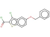 5-(BENZYLOXY)-3-CHLOROBENZO[B]THIOPHENE-2-CARBONYL CHLORIDE