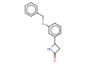 4-[3-(Phenylmethoxy)phenyl]-2-azetidinone