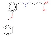 4-(3-BENZYLOXY-BENZYLAMINO)-<span class='lighter'>BUTYRIC</span> ACID