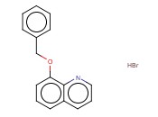 8-BENZYLOXY-QUINOLINE, <span class='lighter'>HYDROBROMIDE</span>