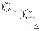 4-(BENZYLOXY)-1-(CYCLOPROPYLMETHYL)-3-IODOPYRIDIN-2(1H)-ONE