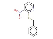 2-(苯甲硫<span class='lighter'>基</span>)-3-硝基<span class='lighter'>吡啶</span>