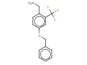 (4-(BENZYLTHIO)-2-(TRIFLUOROMETHYL)PHENYL)METHANAMINE