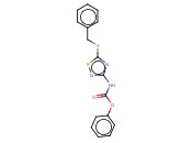 (5-BENZYLTHIO-1,2,4-THIADIAZOL-3-YL)PHENYLCARBAMATE